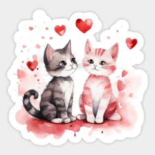 Cat Love Sticker